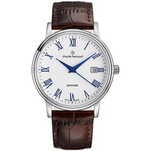 Claude Bernard Classic 39 Braun / Weiss