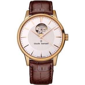 Claude Bernard Classic Automatic Open Heart Rosé