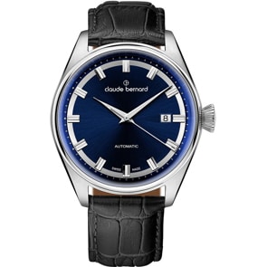 Claude Bernard Proud Heritage Automatic Date Blue / Black