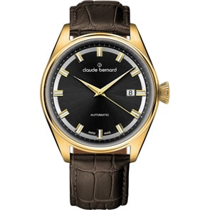 Claude Bernard Proud Heritage Automatic Date Gold / Black
