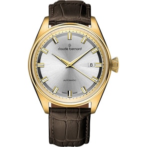 Claude Bernard Proud Heritage Automatic Date Gold / Silver