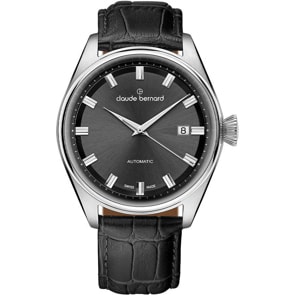 Claude Bernard Proud Heritage Automatic Date Grey / Black