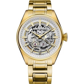 Claude Bernard Proud Heritage Automatic Skeleton Doré