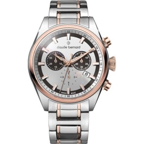 Claude Bernard Proud Heritage Chronographe Bicolore
