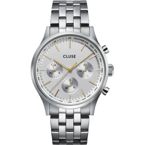 Cluse Anthéor Multifunction Steel Silver Bicolour / Silver Colour