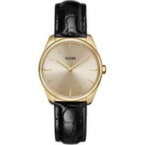Cluse Féroce Petite Leather Black