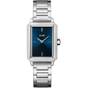 Cluse Fluette Silver / Dark Blue