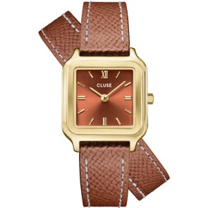 Cluse Gracieuse Petite Double Leather Nutshell / Goldig