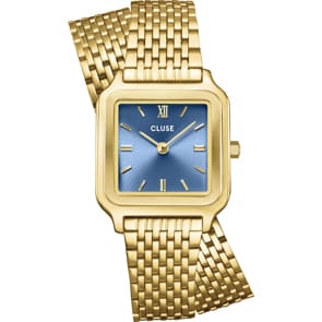 Cluse Gracieuse Petite Double Steel Blue / Gold Colour