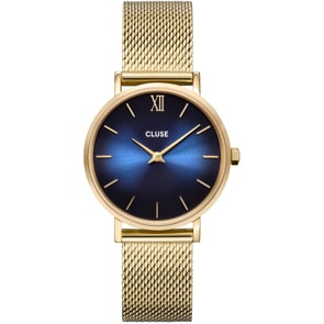 Cluse Minuit Gold Deep Blue