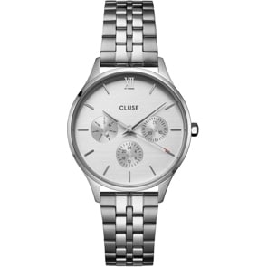 Cluse Minuit Multifunction Silver