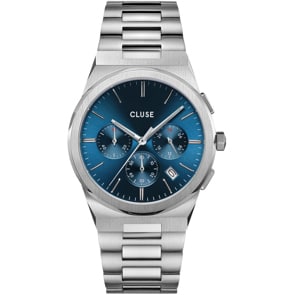 Cluse Vigoureux Chrono Steel Blue