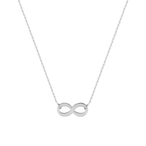 Collier 375/9 K Weissgold Infinity