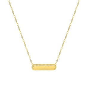 Collier 750/18 K Gelbgold