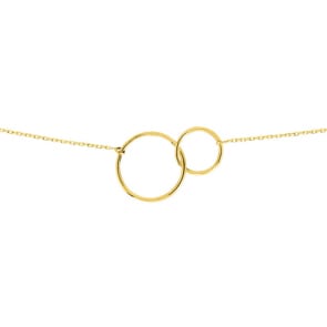 Collier or jaune 750/18 ct 42cm