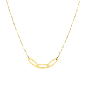 Collier 750/18 K Gelbgold