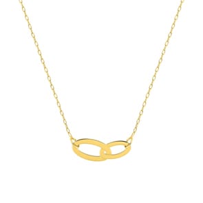 Collier 750/18 K Gelbgold Fantasie