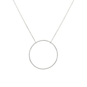 Collier or gris 750/18 ct 42cm