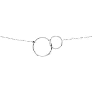 Collier or gris 750/18 ct 42cm