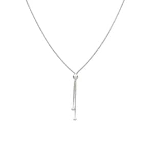 Collier 925 Silber rhodiniert 42cm