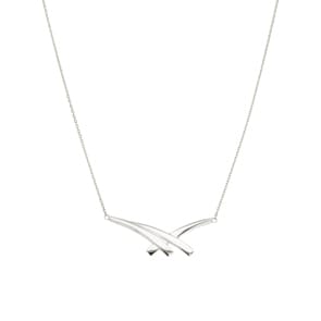Collier 925 Silber rhodiniert 42cm
