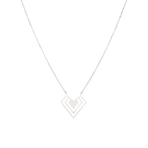 Necklace 925 Silver rhodium-plated 42cm