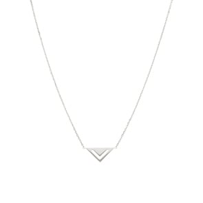 Collier 925 Silber rhodiniert 42cm