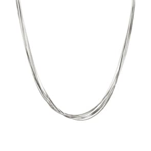 Collier 925 Silber rhodiniert 45cm