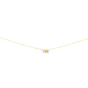 Collier mit Anhänger 375/9 K Gelbgold Fantasie
