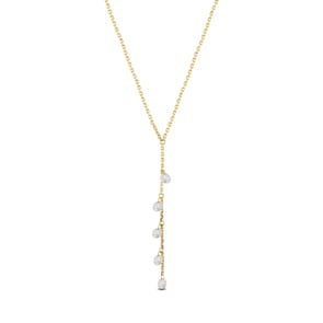 Collier mit Anhänger 750/18 K Gelbgold mit Diamanten 0.48 ct H/si by CHRISTIAN