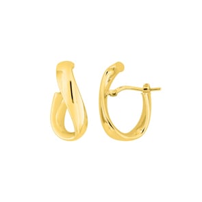 Creolen 375/9 K Gelbgold 15 x 23mm
