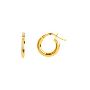 Creolen 375/9 K Gelbgold 2.5mm Ø 10mm