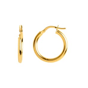 Creolen 375/9 K Gelbgold 2.5mm Ø 15mm