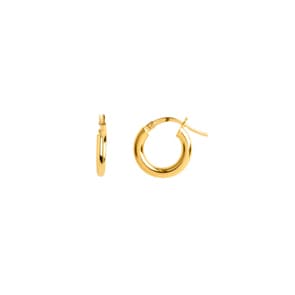 Creolen 375/9 K Gelbgold 2.5mm Ø 6mm