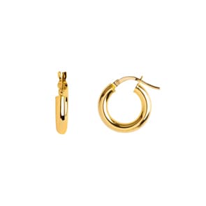 Creolen 375/9 K Gelbgold 3.0mm Ø 10mm