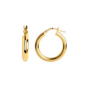 Creolen 375/9 K Gelbgold 3.0mm Ø 20mm