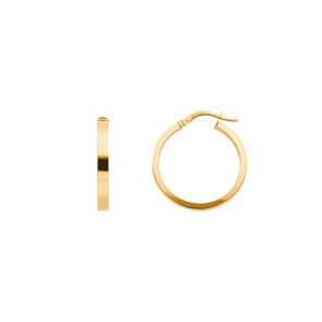 Creolen 375/9 K Gelbgold Ø 15mm