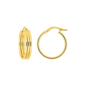 Creolen 375/9 K Gelbgold Ø 16mm