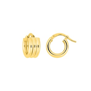 Creolen 375/9 K Gelbgold Ø 8mm
