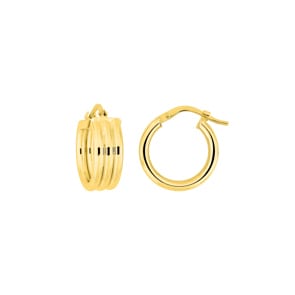 Creolen 750/18 K Gelbgold Ø 12mm