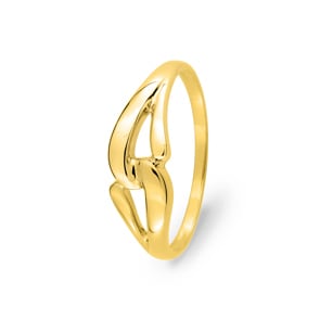 Damenring 750/18 K Gelbgold
