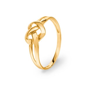 Damenring 750/18 K Gelbgold, Herz