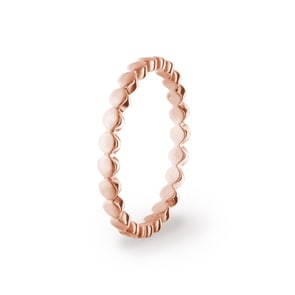 Damenring 750/18 K Roségold