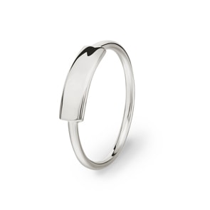 Damenring 925 Silber rhodiniert