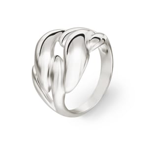 Damenring 925 Silber rhodiniert