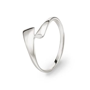 Damenring 925 Silber rhodiniert, Fantasie