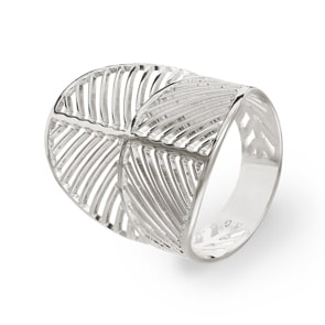 Damenring 925 Silber rhodiniert, Vintage