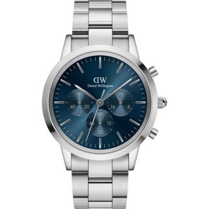 Daniel Wellington Iconic Chronograph Link Arctic Ø 40mm
