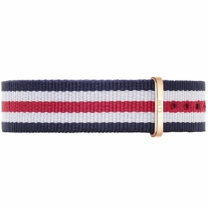 Daniel Wellington Uhrenarmband Textil Canterbury Ø 36mm