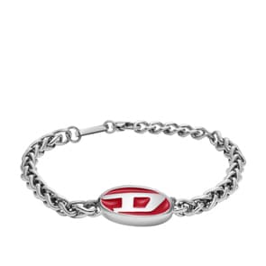 Diesel Armband Steel D-Logo